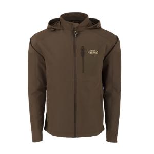 Rain Brake Lightweight Solid Softshell Jacket - Dark Earth