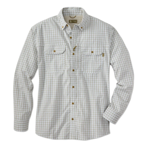 TSG Airetex™ Brooks Long Sleeve Shirt - Field Plaid Wheat