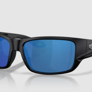 Youth Schoolie Matte Black Blue Mirror 580P