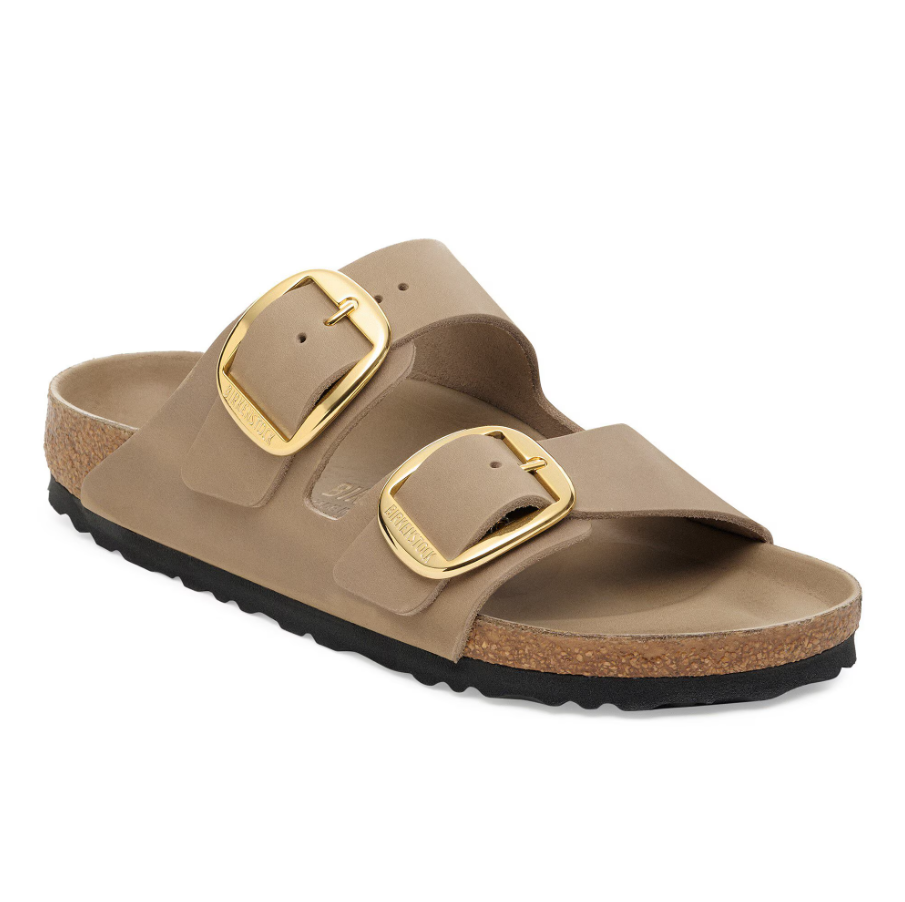 Arizona Big Buckle Oiled Leather - Tobacco Brown