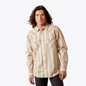 Hines Retro Fit Shirt - Off White