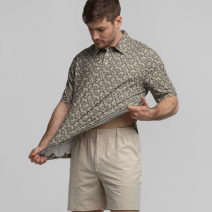 Feathered Pursuit Printed Polo