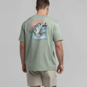 Rip It And Stick It Tee - Iceberg Green