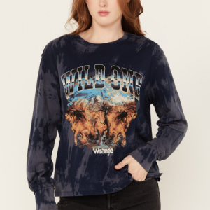Wrangler Retro Women's Wild One Long Sleeve Graphic Tee