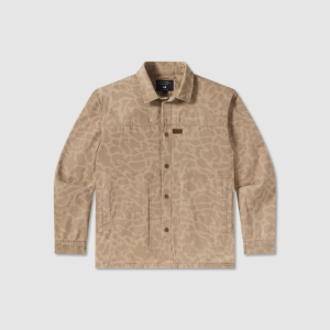 Bishop Rugged Canvas Jacket - Camo - Tan