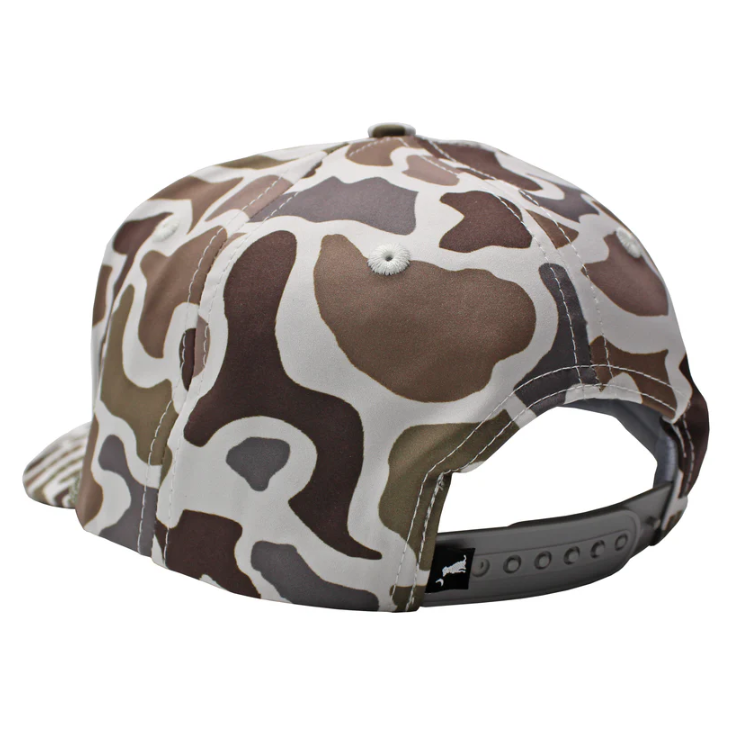 Youth Leather Patch High Crown Rope Hat - Image 2