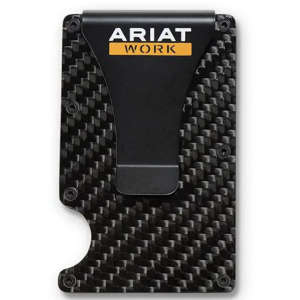 Ariat Work Utility Carbon Fiber Black Wallet