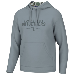Poly-Fleece Hoodie - Light Slate