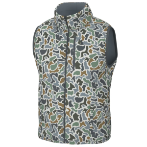 Duck Down Reversible Vest - Localflage Bluff