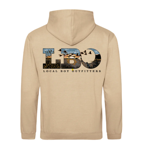 Brushwood Hoodie - LBO Marsh Scene