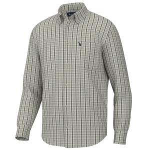 Stamps Dress Shirt - Light Beige/Olive/Green