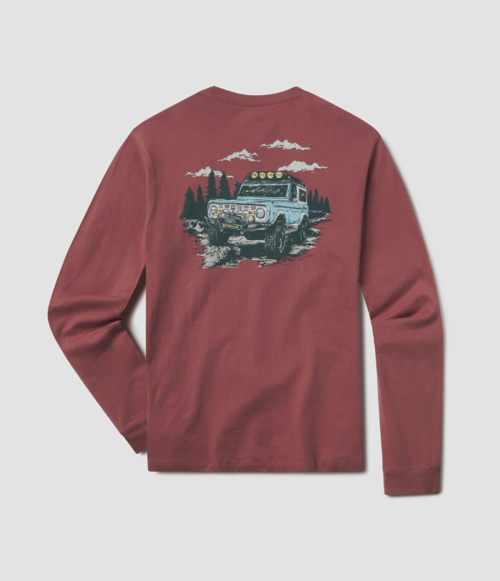 Vintage Voyager Tee - Red River