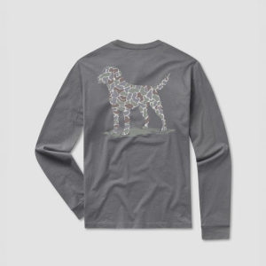 Youth Camo Companion Tee - Volcanic Ash