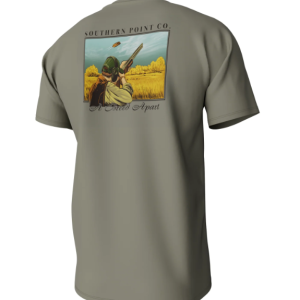 Clay Shooting Short Sleeve Pocket Tee - Laurel Oak