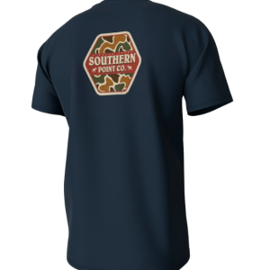 Camo Logo Short Sleeve Pocket Tee - Midnight Navy