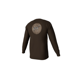 Youth Vintage Circle Greyton Long Sleeve Pocket Tee - Gunstock