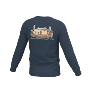 Covey Rise Long Sleeve Pocket Tee - Midnight Navy
