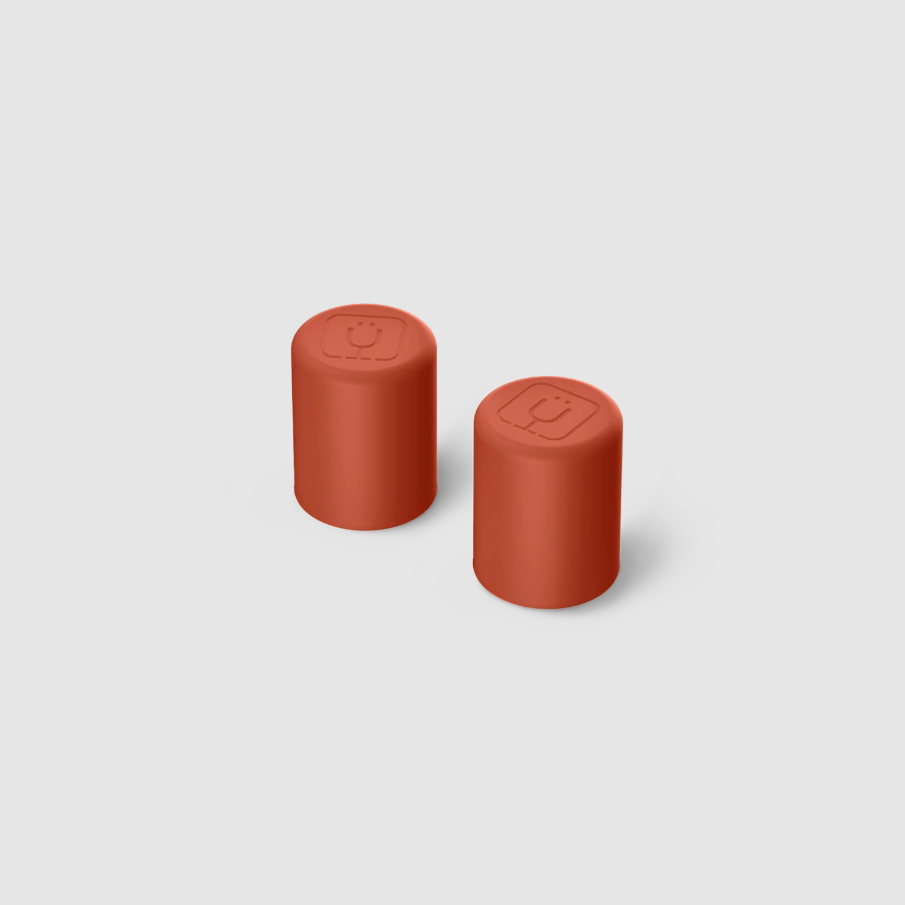 Magnetic Straw Cover Cedar | 2-Pack