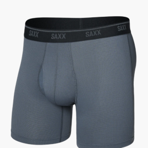 Quest Quick-Dry Mesh Quick-Dry Performance Boxer Brief 6" - Turbulence