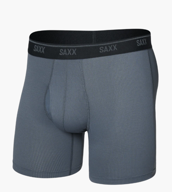 Quest Quick-Dry Mesh Quick-Dry Performance Boxer Brief 6" - Turbulence