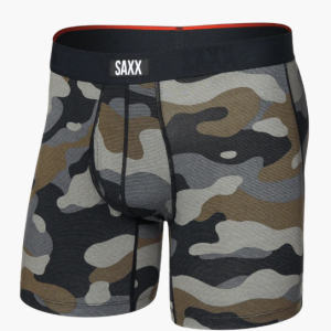 Vibe Xtra Soft Comfort Soft Comfort Boxer Brief 6"- Dunk Tank Camo- Multi