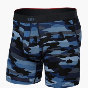 Soft Comfort Boxer Brief 6"- Blue Camo