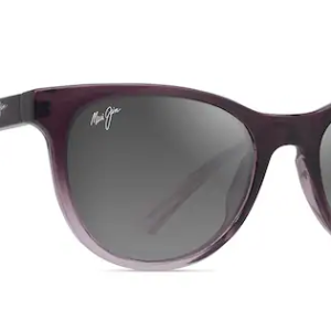 Lonomea Shiny Transparent Dark Violet w/ Neutral Grey Lenses