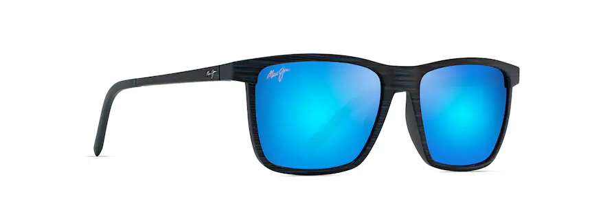 One Way Dark Navy Stripe w/ Blue Hawaii Lenses