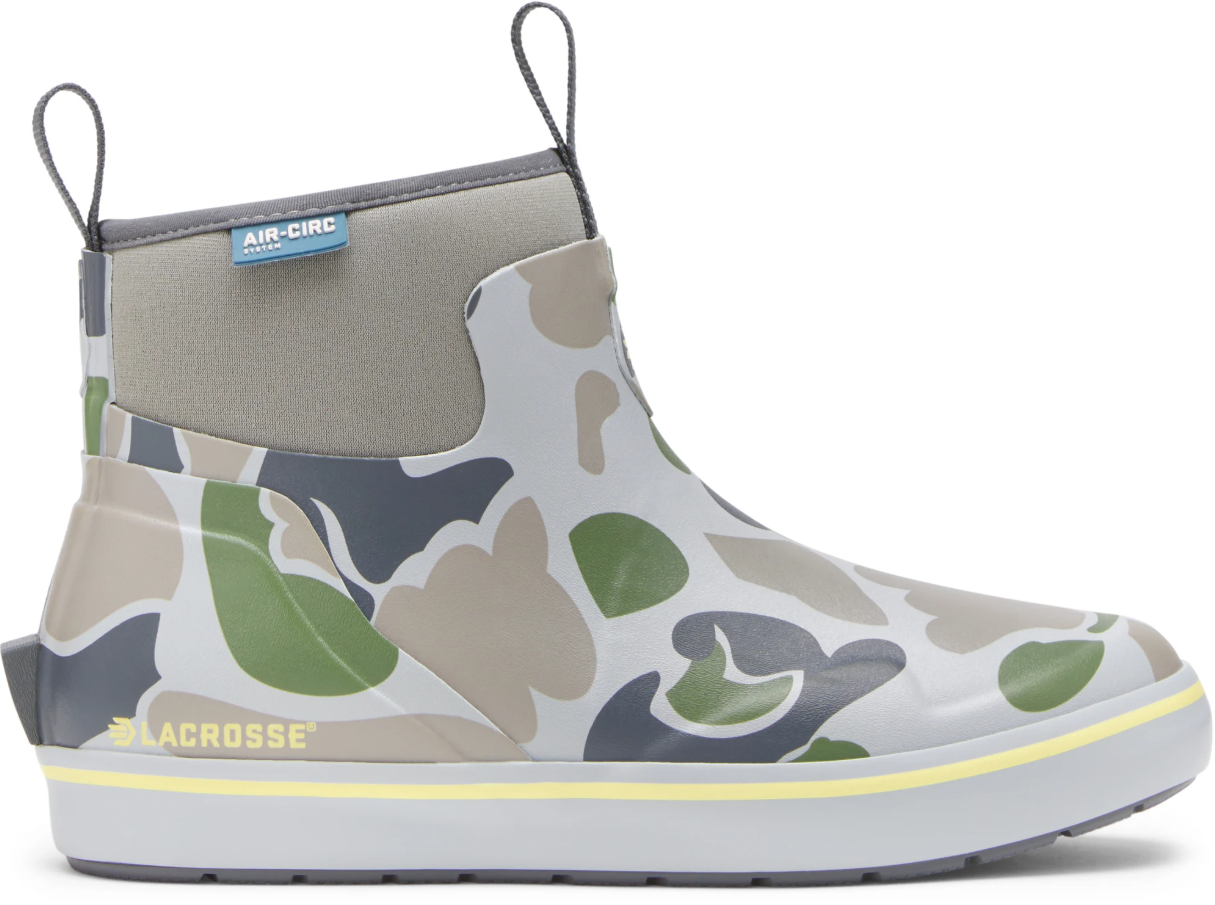Alpha Deck Boot - Seagrass Duck Camo