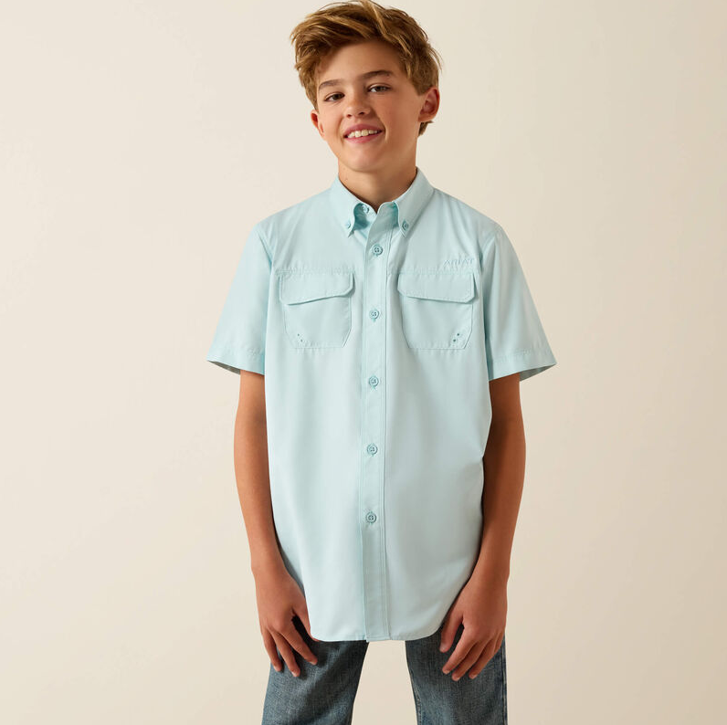 VentTEK Outbound Classic Fit Shirt - Blue Glow