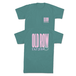 Old Row Chicks Pocket Tee - Emerald