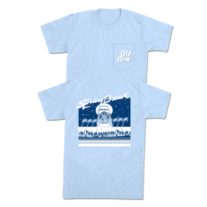 Retro Miller Spring Break Pocket Tee - Hydrangea