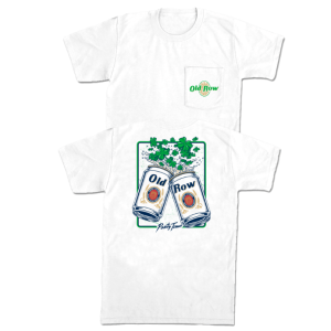 Shamrock Beers Pocket Tee - White
