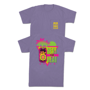 Beat The Heat Pocket Tee - Grape