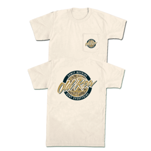 80s Camo Circle Pocket Tee - Ivory