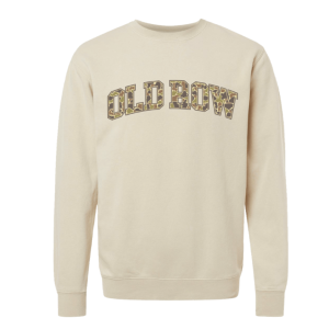Old Row Camo Crewneck - Ivory