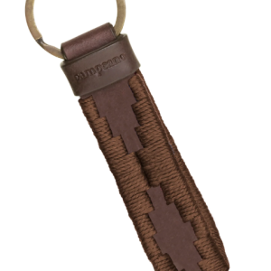 Charro Loop Keyring - Brown Leather - Brown