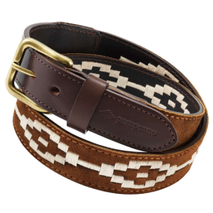 Confianza pampeano Belt - Tan Suede