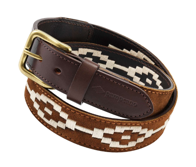 Confianza pampeano Belt - Tan Suede