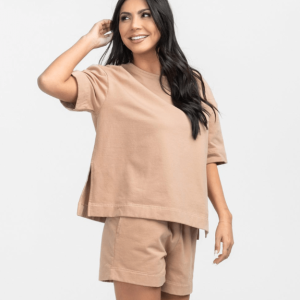 On The Daily Tee - Warm Taupe