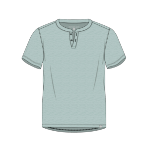 Boys Max Comfort Henley - Harbor Gray
