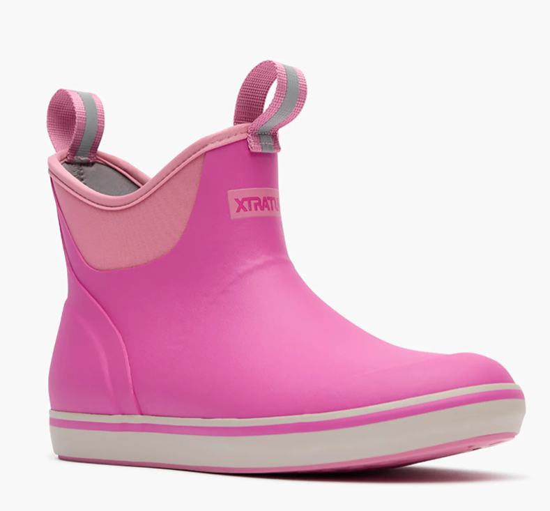 Women's Ankle Deck Boot - Rose Violet