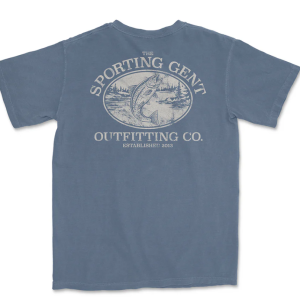 Trout-Fitter Tee - Blue Jean