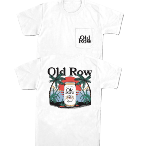 The Beach Cerveza Pocket Tee - White