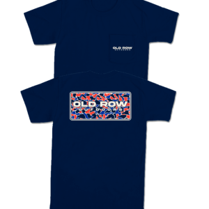 Camo USA Pocket Tee - Navy