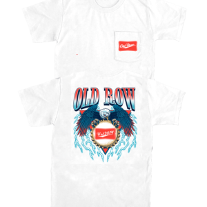 The Beercap Eagle Pocket Tee - White