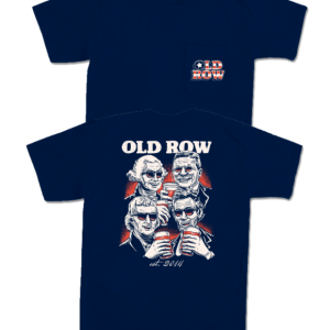 Party at the Rushmore 2.0 Pocket Tee - Navy