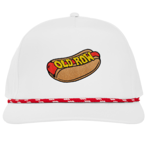 Old Row Glizzy Rope Hat - White