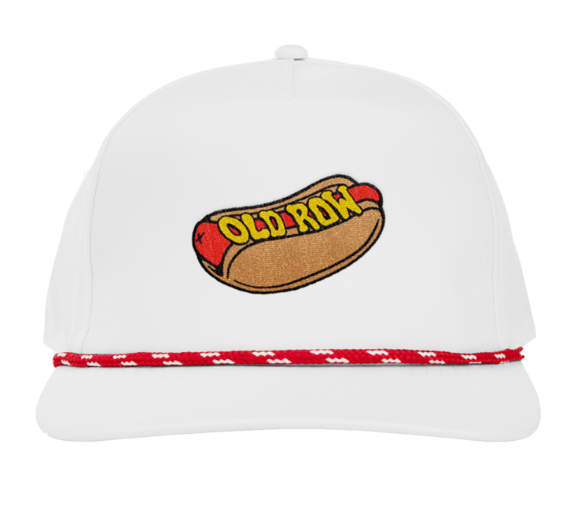 Old Row Glizzy Rope Hat - White