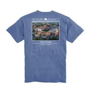 University of Florida The Swamp Tee - Washed Blue